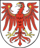 D'argent, � l'aigle de gueules, membr�e, becqu�e et langu�e d'or
