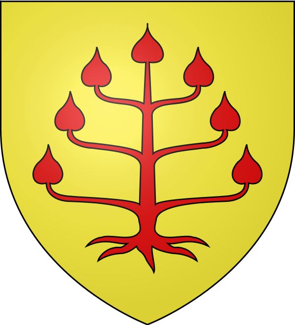 D'or au cr�quier de gueules.