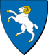 D�azur � une ch�vre d�argent accorn�e et ongl�e d�or
